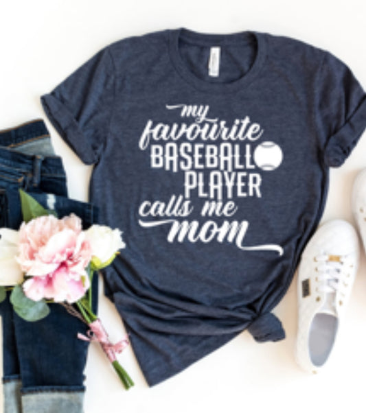 My Favorite Baseball Player T-shirt