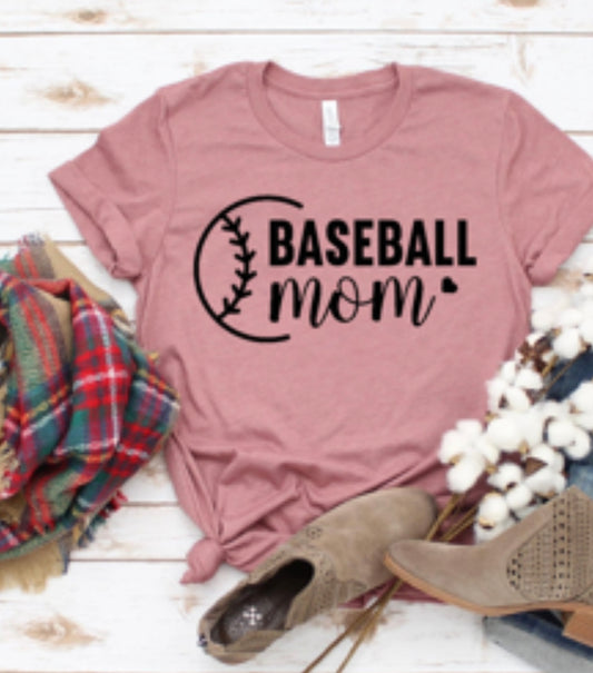 Baseball Mom T-shirt